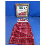 Christmas Truck Wall Sign and Hanging Towel