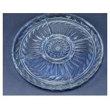 Indiana Glass Laurel Divided Relish Dish