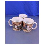 David Carter Brown Chicken Mugs Set