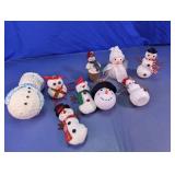 Snowman Holiday Ornament Assortment