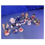 Snowman Christmas Ornament Assortment