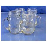 Ball Mason Jar Handle Mug Set