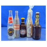 Vintage Advertising Bottle Assortment
