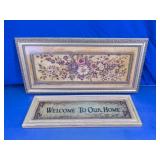 Kimberly Poloson Framed Floral Print & Sign