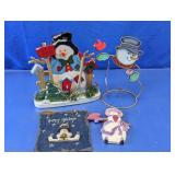 Snowman Christmas Decor Assortment