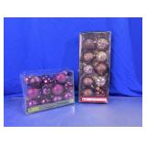 Holiday Time Shatterproof Glass Ornaments