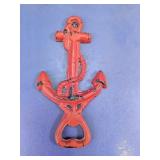 Cast Metal Anchor Bottle Opener