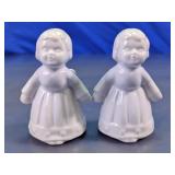 Angel Glass Salt and Pepper Shaker Set
