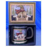 Crazy Mountain Snowman Coffee Mug in Box