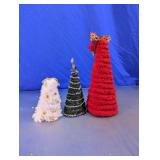 Cone Christmas Tree Dï¿½cor Set