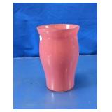Pink Glass Flower Vase