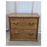 Lateral File Cabinet in Distressed Wheat Finish