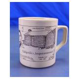 Eddyville Sesquicentennial Commemorative Glass Mug
