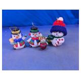 Snowman Holiday Decoration Lot