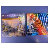 Thomas Kinkade & Buffalo Games Jigsaw Puzzles