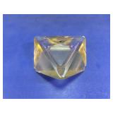 Geometric Glass Ashtray