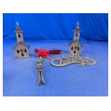 Glitter Church & Holiday Decor Lot