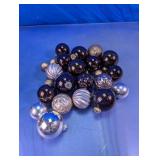 Mixed Christmas Ornament Ball Lot
