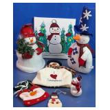 Snowman Holiday Decor Assortment