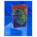 Kalan Novelty Rainbow Flip-Top Lighter