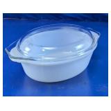 Anchor Hocking Fire-King Milk Glass Casserole
