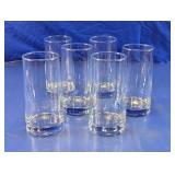Classic Clear Glass Highball Tumblers