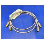 LAT International 1-Meter RCA Interconnect Cables