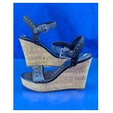 Calvin Klein Women's Cork Wedge Sandals