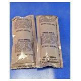 MRE Cheddar Cheese Spread Packets