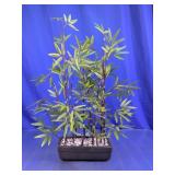 Faux Bamboo Artificial Potted Plant