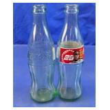 Coca-Cola Glass Bottle Pair
