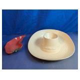 Sombrero Chips Dip Serving Set Clay Art
