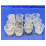 Hobnail Glass Votive Holder