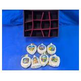 Danbury Mint Nativity Ornaments