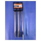 Warrior 12' SDS Max Masonry Chisel Bit Set