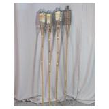 Tiki Bamboo Torches