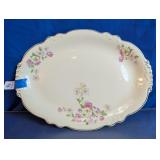 Homer Laughlin Virginia Rose Oval Serving Platter
