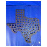 Texas Bottle Cap Display Holder