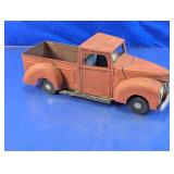 Vintage Decorative Metal Pickup Truck Model