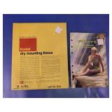 Vtg. Kodak Dry Mounting Tissue & Filters Book Lot