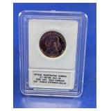 2007 Thomas Jefferson 24K Gold Enriched Dollar