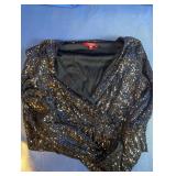 Guess Black Sequin Dress