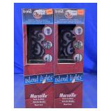 Bond Island Lights Marseille 3-in-1 Metal Torches