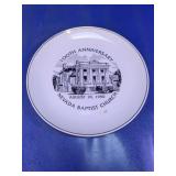 Nevada Baptist Church 100th Anniversary Plate