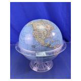 Vintage National Geographic Society World Globe