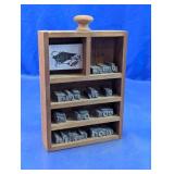 Backwords Letterpress Shadow Box