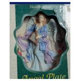 Handcrafted 3D Embossed Angel Wall-Hanging Plate