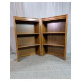 Wooden Open Shelf Bookcases