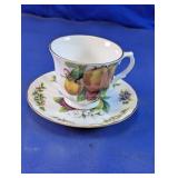 Crown Trent Orchard Tea Cup & Saucer