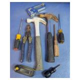 Assorted Hand Tools & Arrow Staple Gun Lot